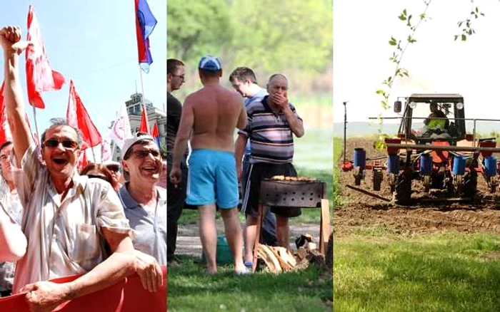 Colaj pentru Ziua Muncii FOTO Adevarul