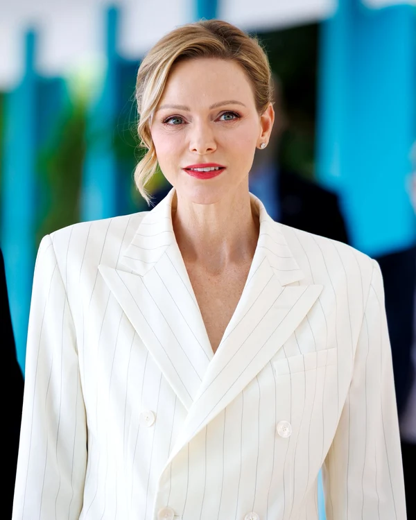 Charlene la finala de tenis Rolex Masters jpg