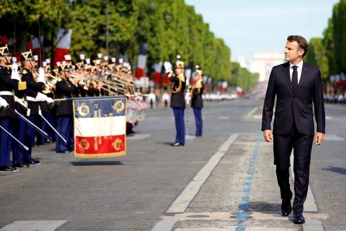Macron a început un nou mandat în aprilie 2022 FOTO EPA EFE