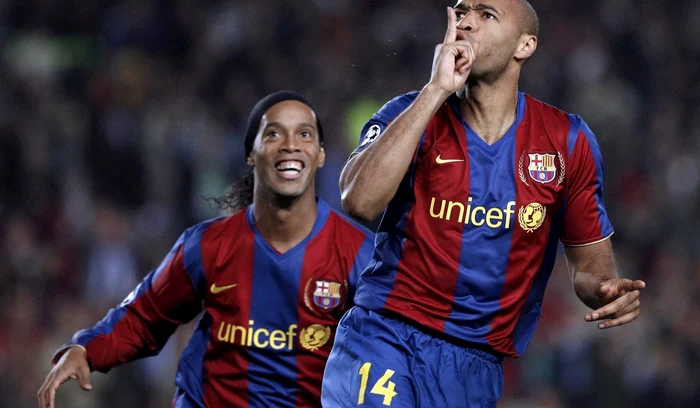 Ronaldinho și Thierry Henry vor evolua la competiția organizată în premieră (FOTO: EPA)