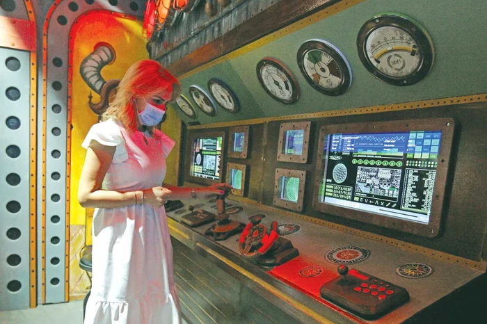 Primarul Gabriela Firea, la bordul “submarinului”