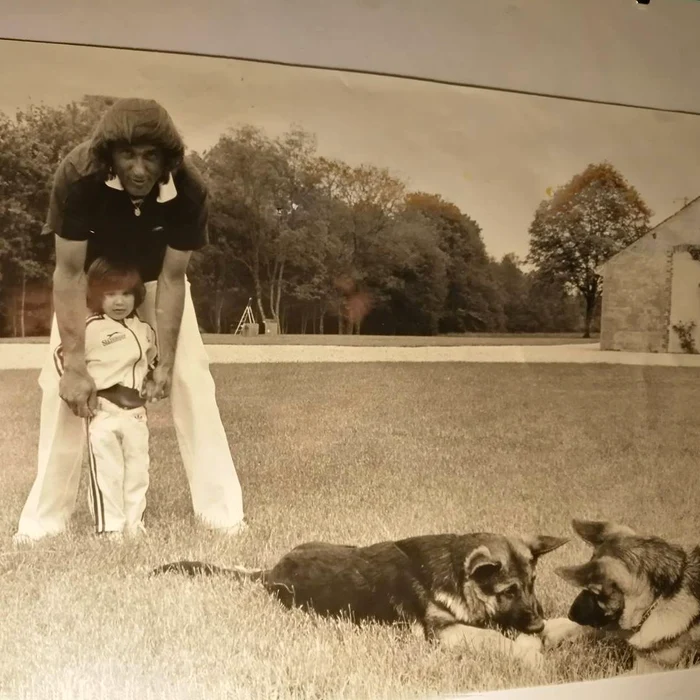 Ilie Năstase alături de Nathalie, primul lui copil