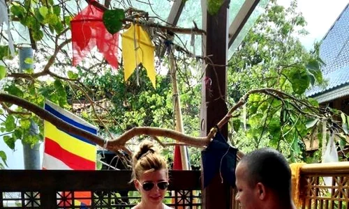 Anamaria Stancu, in Sri Lanka (foto: arhiva personala) jpeg