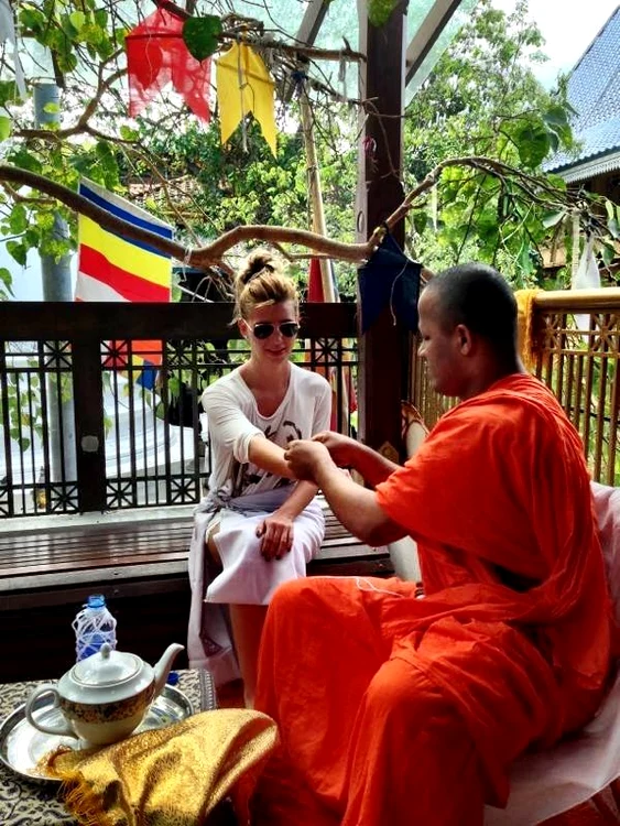 Anamaria Stancu, in Sri Lanka (foto: arhiva personala)