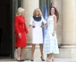 Brigitte Macron, Jill Biden și Ashley Biden