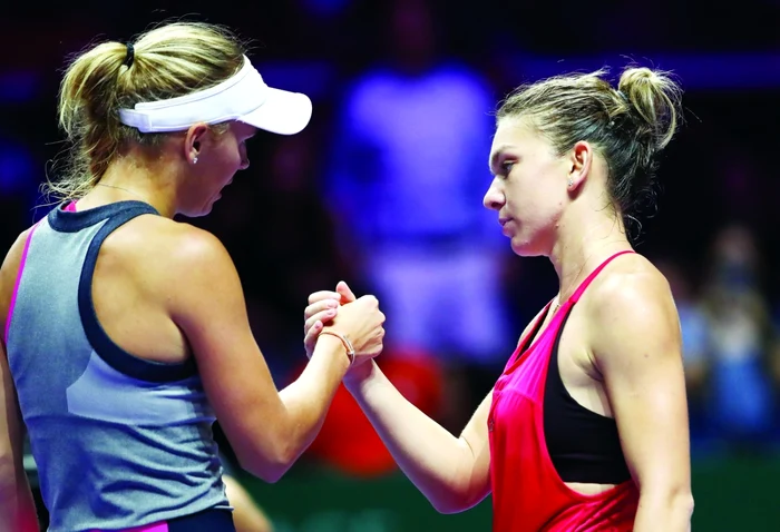 Wozniacki - Halep. FOTO: GettyImages