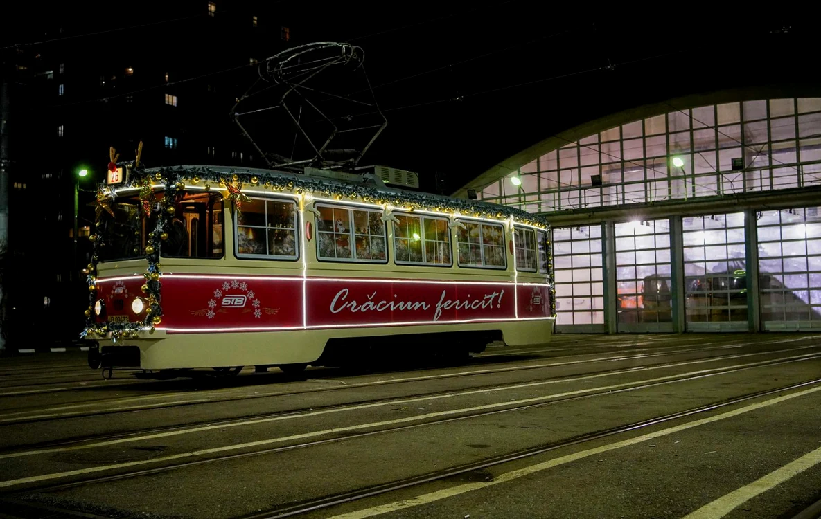 
    Tramvaiul lui Moș Crăcinu va străbate toată CapitalaFoto:stb.ro  