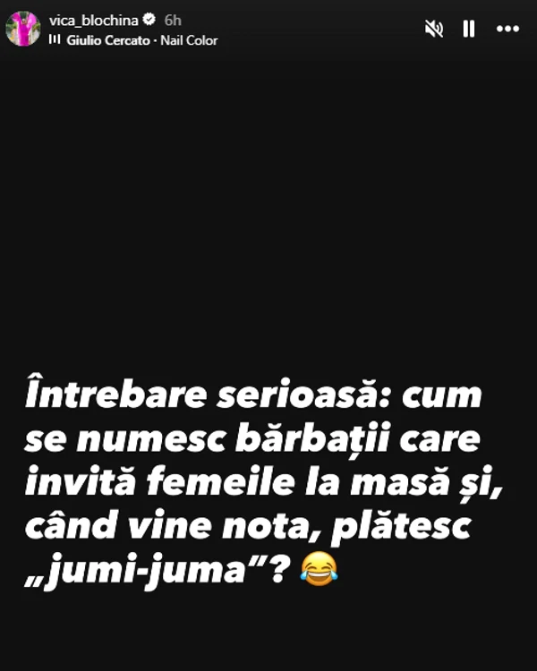 Mesajul Vicăi Blochina.