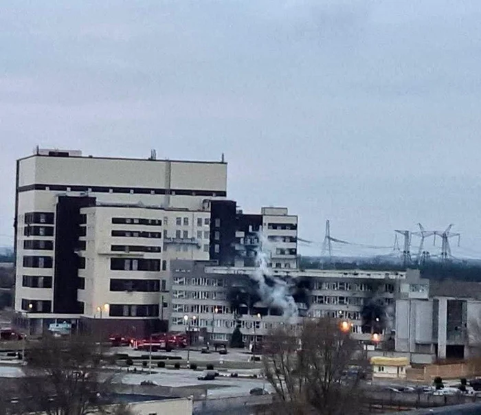 Centrala nucleară de la Zaporojie Foto Arhiva