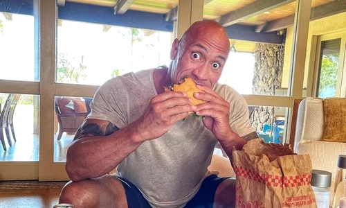 dwayne johnson hamburger jpeg