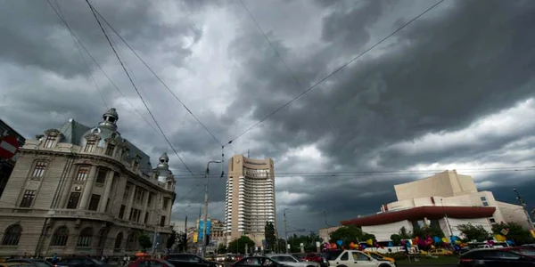 Nori Bucuresti - innorat - vremea - meteo FOTO Mediafax