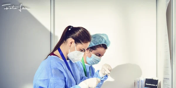 Maratonul vaccinării de la Timişoara FOTO RO Vaccinare