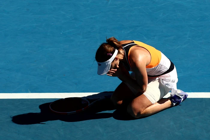 Alize Cornet a izbucnit în lacrimi după meci (Foto: Guliver / GettyImages)