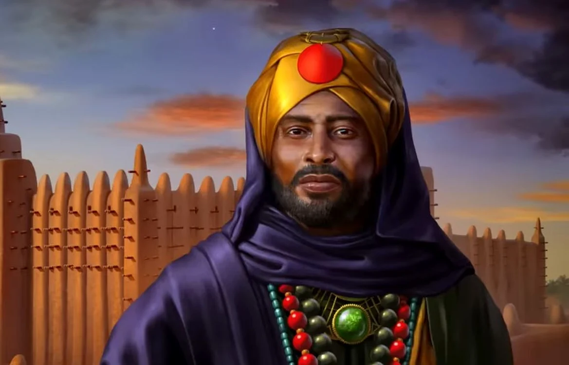 Regele Mansa Musa, cel mai bogat om care a trăit vreodată pe Pământ / Foto: Captură video