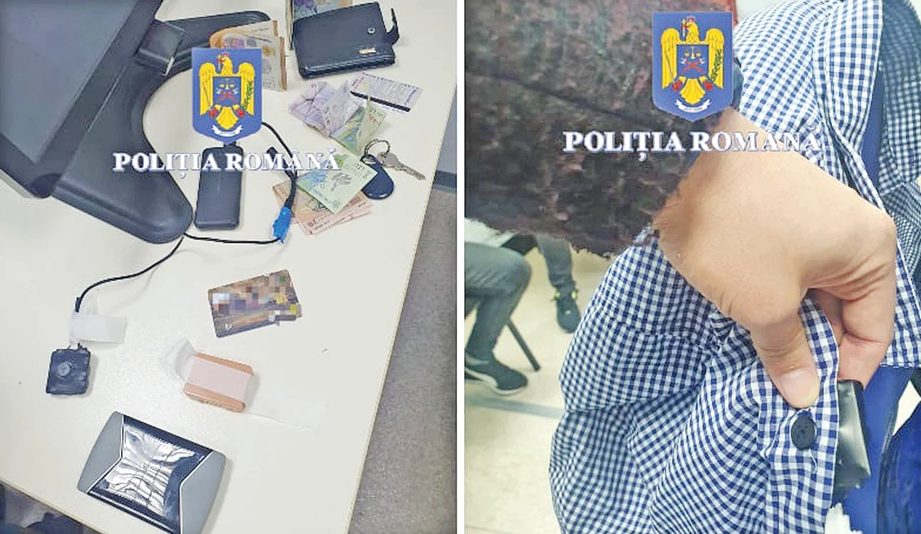 Candidaţii aveau montată o cameră video şi o cască pentru a trasmite întrebările şi a primi răspuns