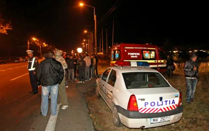 Accidentul a avut loc pe DN 64, în localitatea vâlceană Băbeni