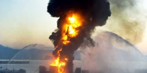Explozie de proporţii în portul Gibraltar