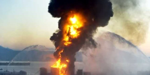 Explozie de proporţii în portul Gibraltar