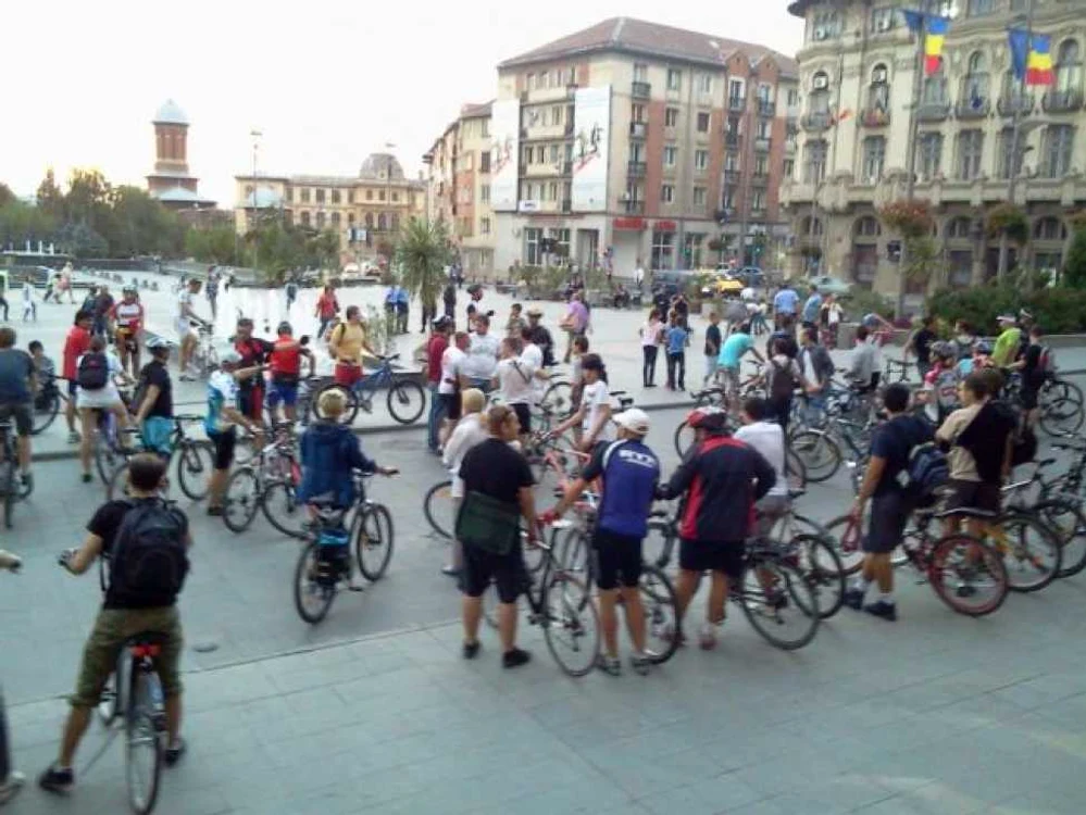 Bicicliştii au participat la cea de-a doua ediţie a Green Cycle. Foto: arhivă personală