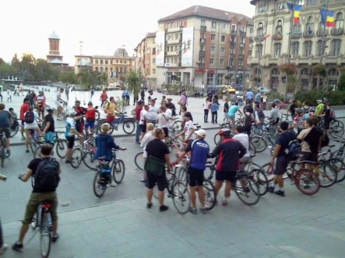 Bicicliştii au participat la cea de-a doua ediţie a Green Cycle. Foto: arhivă personală