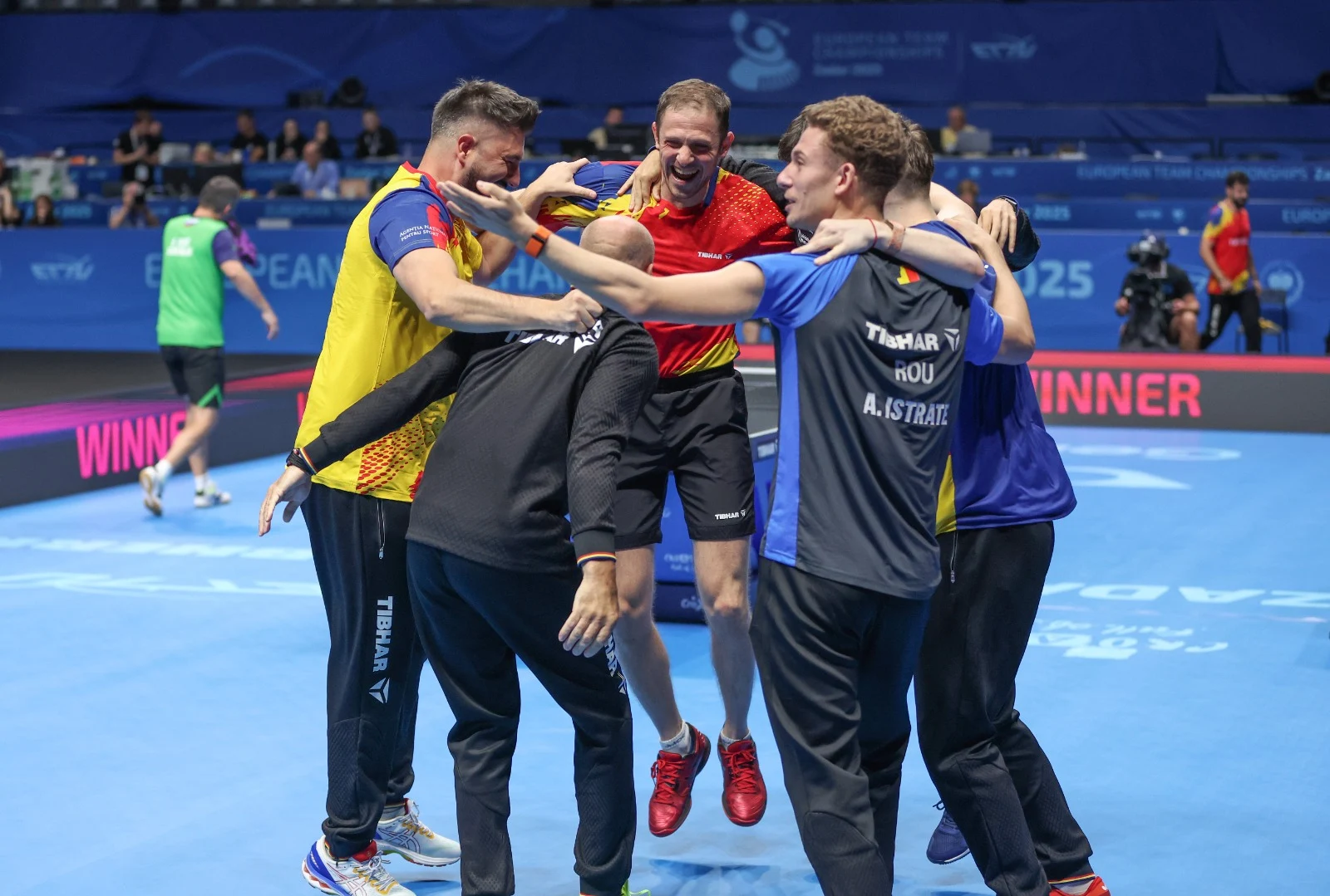 Naționala băieților, prima medalie de argint din istorie, la Campionatele Europene de tenis de masă