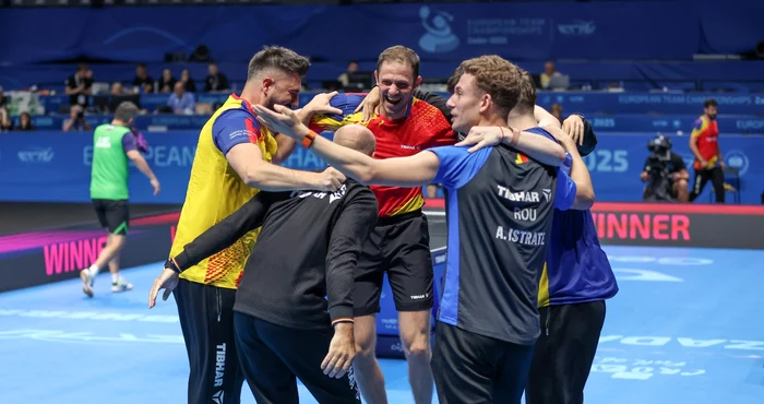 Echipa României, performanță de excepție la Eurpenele de tenis de masă. Foto Facebook FRTM