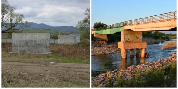 podul Cătanelor din Ioaniş a costat 2 milioane de lei dar nu e folosit de săteni care se tem că se va prăbuşi.