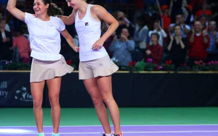 Niculescu şi Begu au refăcut perechea de dublu victorioasă în Fed Cup FOTO Cosmin Iftode/sportpictures.eu