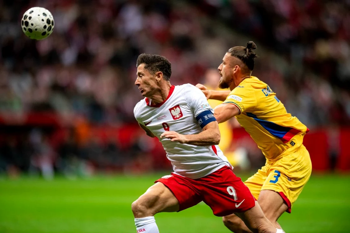 Drăgușin a fost eliminat foarte ușor după un fault la Lewandowski