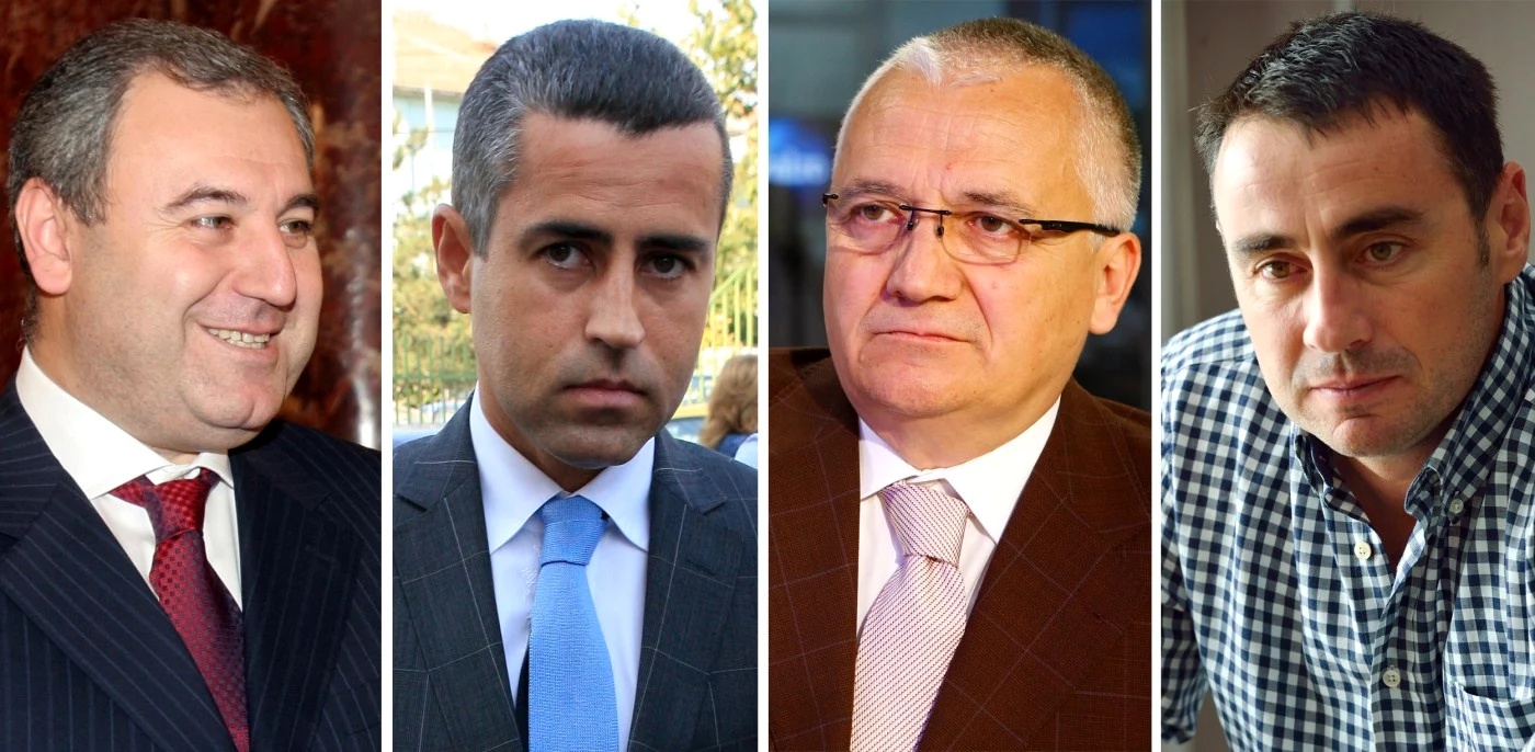 Dorin Cocoş, Remus Truică, Cătălin Harnagea şi Dinu Pescariu au primit vizita neanunţată a procurorilor anticorupţie COLAJ FOTO Adevărul