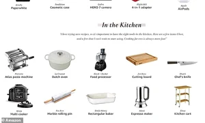 Lista cu darurile de anuntă ale lui Lawrence are peste 48 de obiecte jpeg