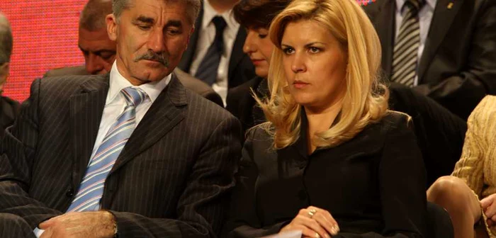 Vicepreşedintele PDL, Ioan Oltean, şi deputatul PDL, Elena Udrea FOTO Arhiva Adevărul