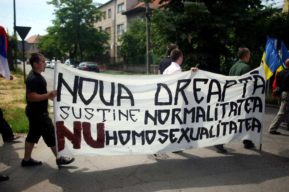 Protestul a fost unul paşnic
