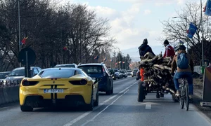 Imagine surprinsă pe șoselele din Romania  Foto Reddit com jpg