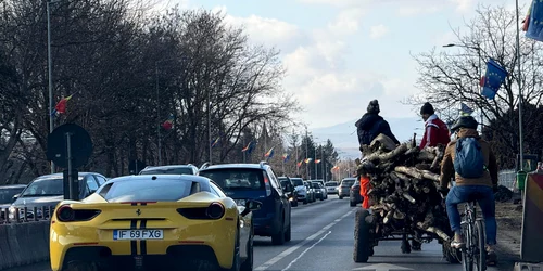 Imagine surprinsă pe șoselele din Romania  Foto Reddit com jpg