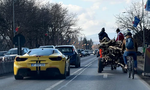 Imagine surprinsă pe șoselele din Romania  Foto Reddit com jpg