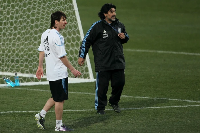 
    Messi și Maradona, la echipa ArgentineiFoto: Guliver / GettyImages  