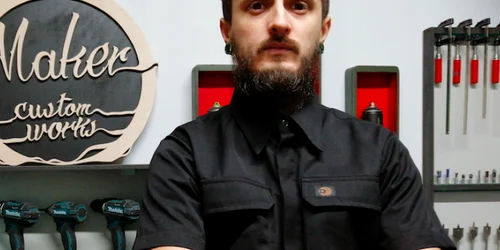 Designerul Alexandru Creţu / Gedoz Gedog din Lituania Sursa AC