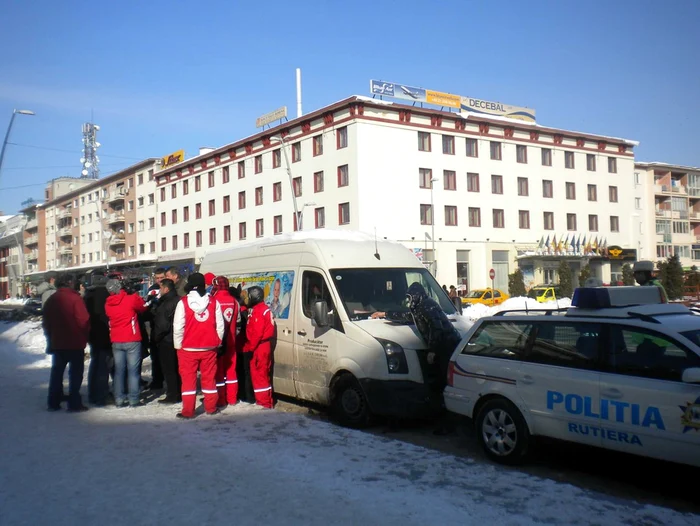 Convoiul a plecat din fața Prefecturii Bacău 