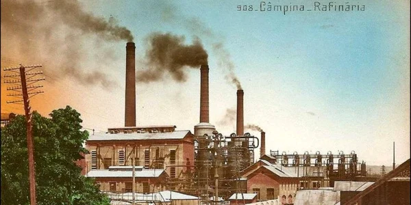rafinaria steaua romana din campina 1908 foto ziarul oglinda de campina