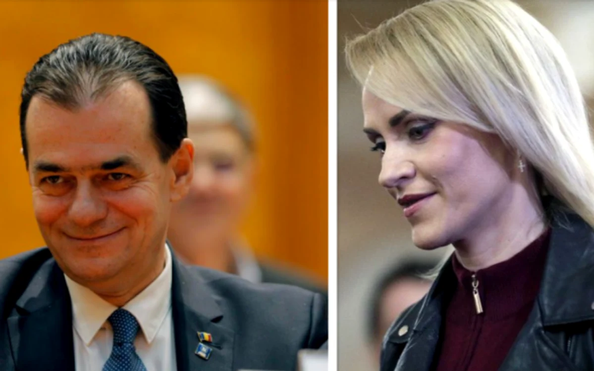 Ludovic Orban şi Gabriela Firea foto EPA