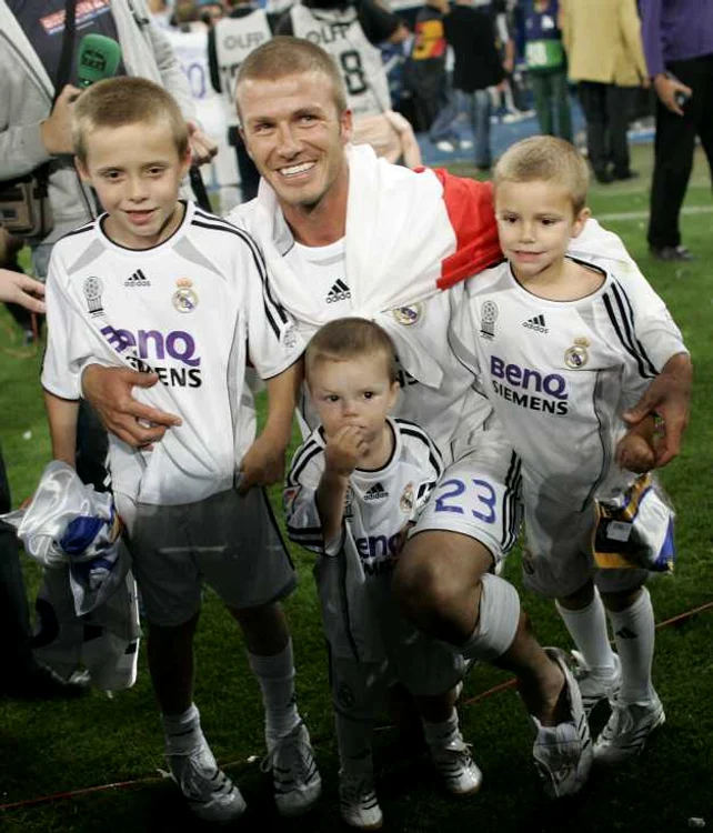 david beckham copii reuters