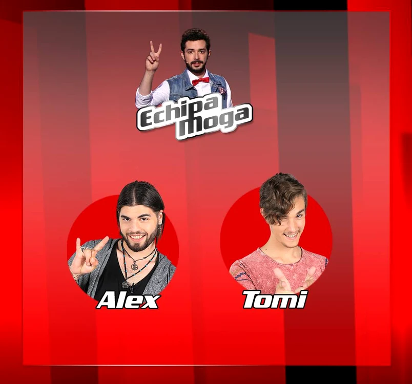 Vocea României: Marius Moga (33 de ani) a rămas cu Alex Florea și Tomi Weissbuch