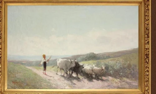 Două picturi de Grigorescu, evaluate până la 220 000 de euro, vor fi scoase la licitaţie jpeg