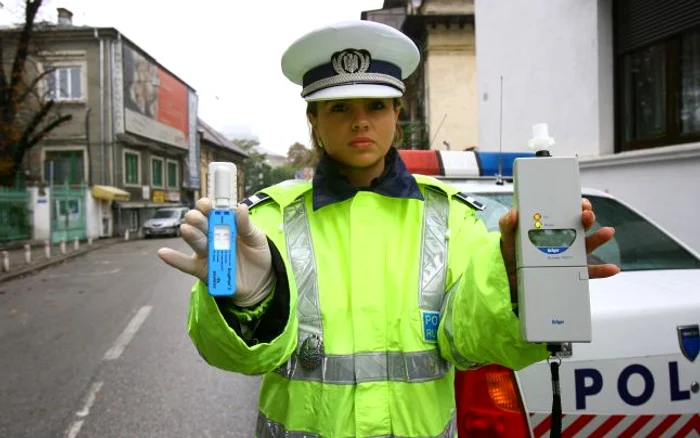 Bărbatul a fost testat cu aparatul DRAGER FOTO: arhivă