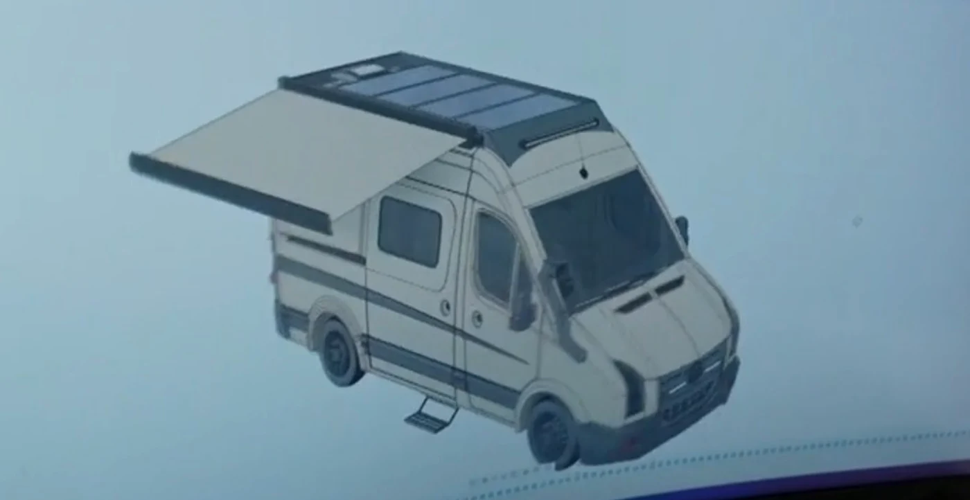 Cât costă confortul unei case purtate oriunde pe roți / foto: captură video Observator