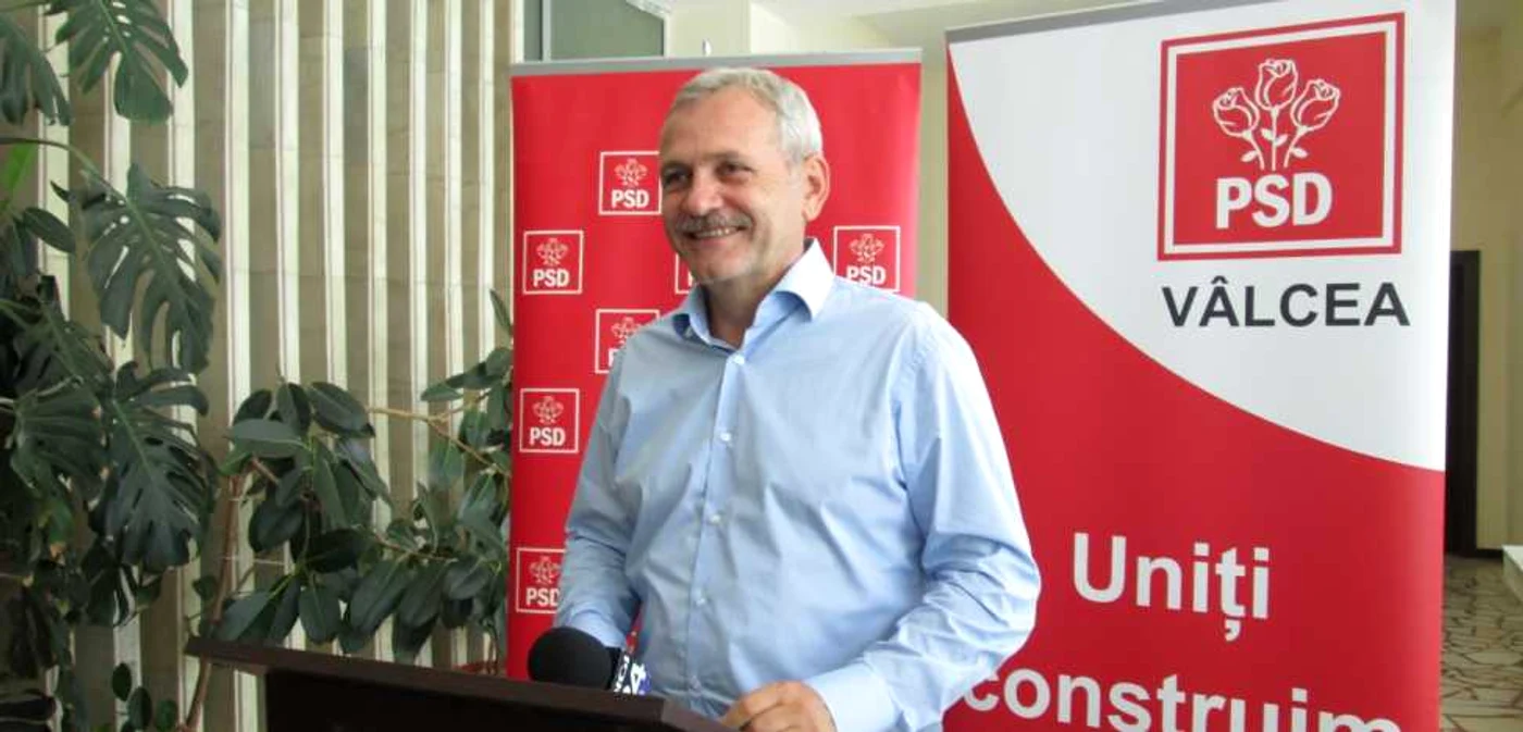 Liviu Dragnea a participat la o intalnire cu primarii si conducerea PSD Valcea. Foto Adevarul
