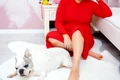 Oana Roman și cîinele bubble Sursa Instagram jpg