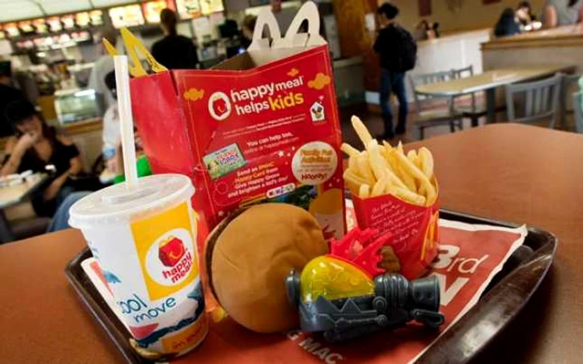 Meniu Happy Meal. FOTO: McDonald's