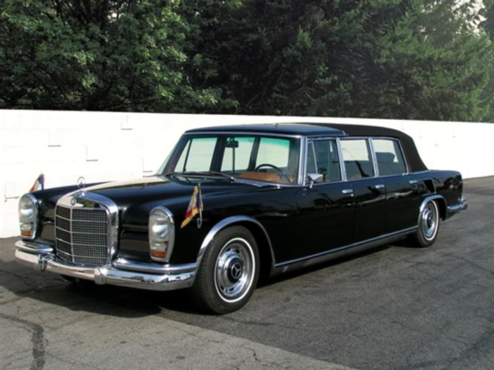 Mercedes Benz 600 costa 165.000 de mărci germane